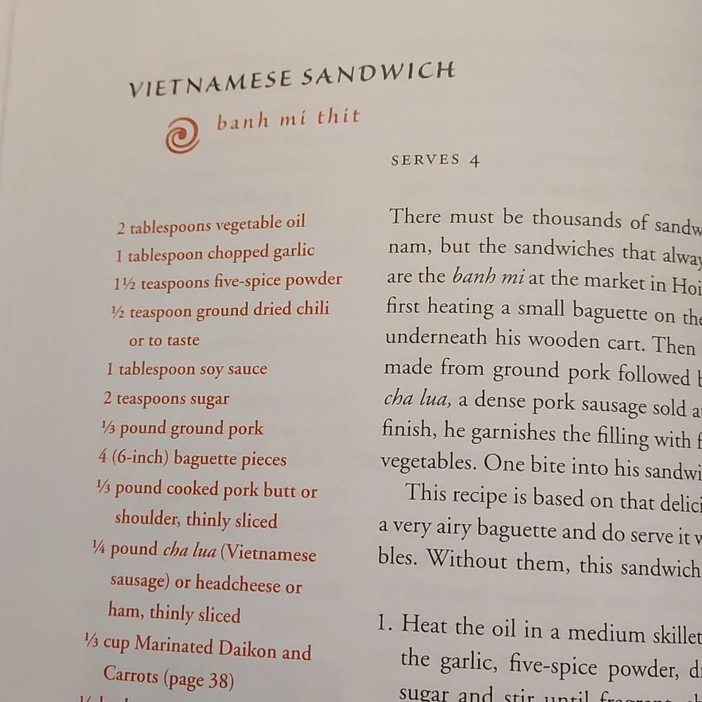 Pleasures of the Vietnamese Table by Mai Pham Cookbook